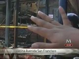 Edil de Los Reyes niega que incendio a bar sea ataque del crimen organizado