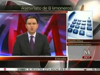 Autoridades, "ojalá hagan algo por nosotros": policía comunitaria de La Ruana