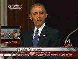 Los vamos a encontrar: Obama a victimas en Boston