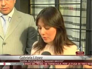 Aclara dueña del restaurante Máximo Bistrot que no está clausurado