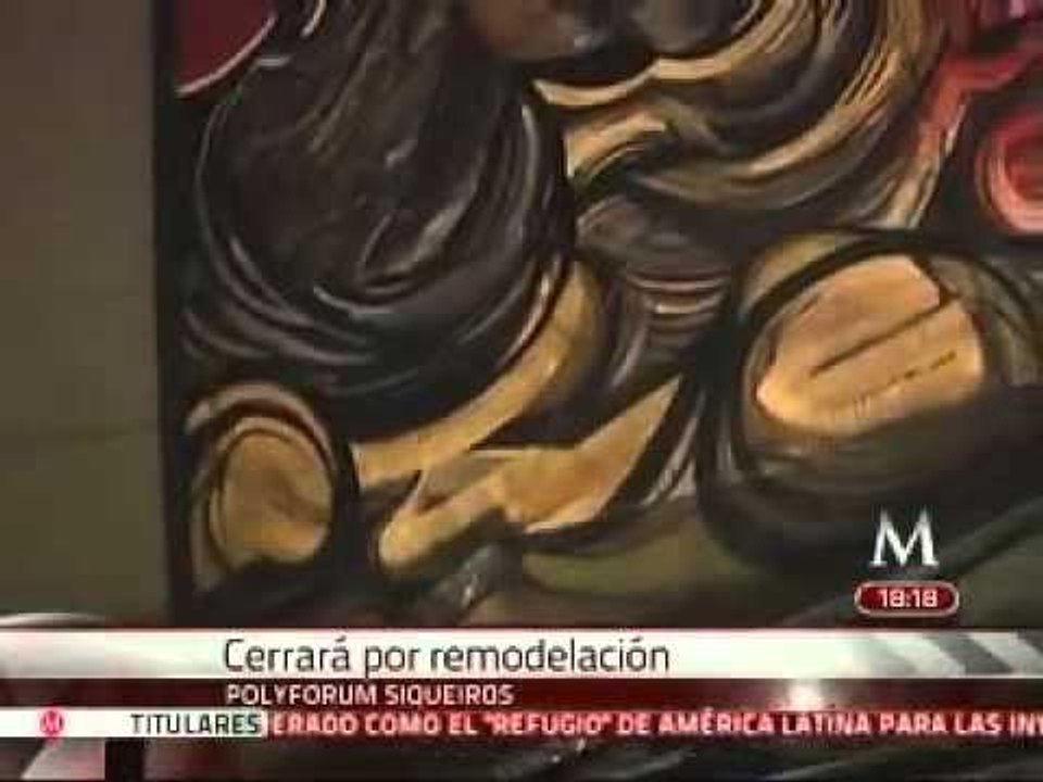 Graves daños en el Polyforum