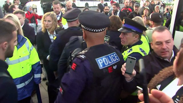 Cristiano Ronaldo and Juventus arrive in Manchester