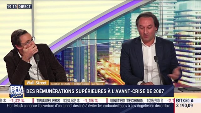 Les insiders (1/3): Wall Street, des rémunérations supérieures à l'avant-crise de 2007 - 22/10