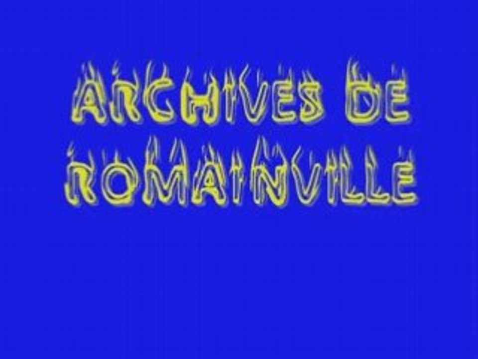 ARCHIVES DE ROMAINVILLE