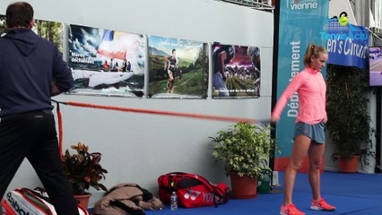 WTA - Fiona Ferro : dans le top 100 et le rêve de jouer en Fed Cup Belgique-France à Liège en février 2019