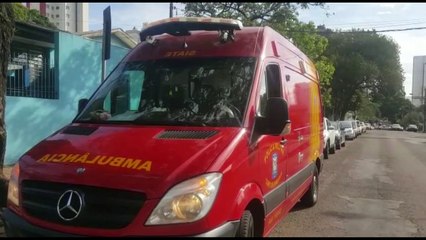 Siate atende adolescente ferido em colégio