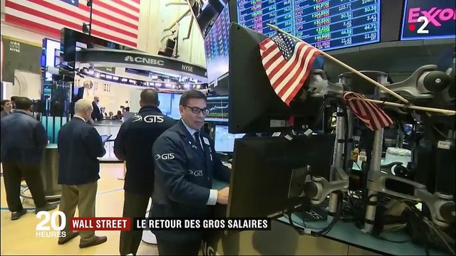 États-Unis : le retour des salaires XXL à Wall Street