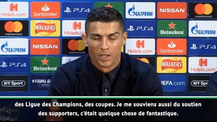 Groupe H - Ronaldo : "C'est très émouvant pour moi de revenir à Manchester"