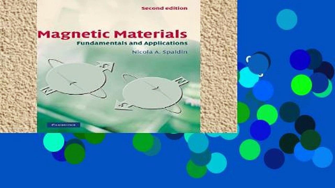Best product  Magnetic Materials: Fundamentals and Applications