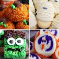 5 EASY HALLOWEEN TREATS: Mummies, Graveyards, Frankenstein, Pumpkins, and Ghost Cookies! FULL PRINTABLE RECIPES: