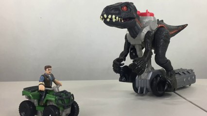 Walking INDORAPTOR Jurassic World Fisher-Price Imaginext Toy || Keith's Toy Box