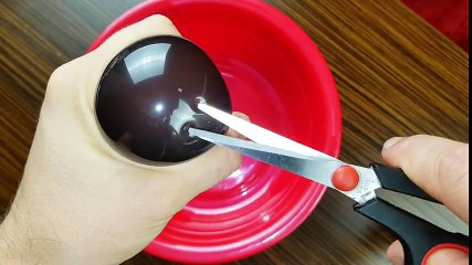 Slime Balloon Pop Me  Cutting Open & Popping