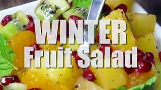 This WINTER FRUIT SALAD is fresh, healthy and super flavorful, it's the perfect side dish for any meal! RECIPE BELOW- (IN THE C.O.M.M.E.N.T.S)Click on Photo
