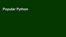 Popular Python Machine Learning: Machine Learning and Deep Learning with Python, scikit-learn, and