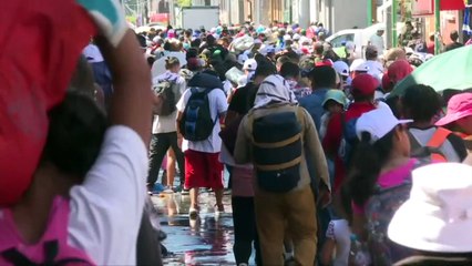 Más de 7.000 migrantes van en caravana hacia EEUU, dice ONU