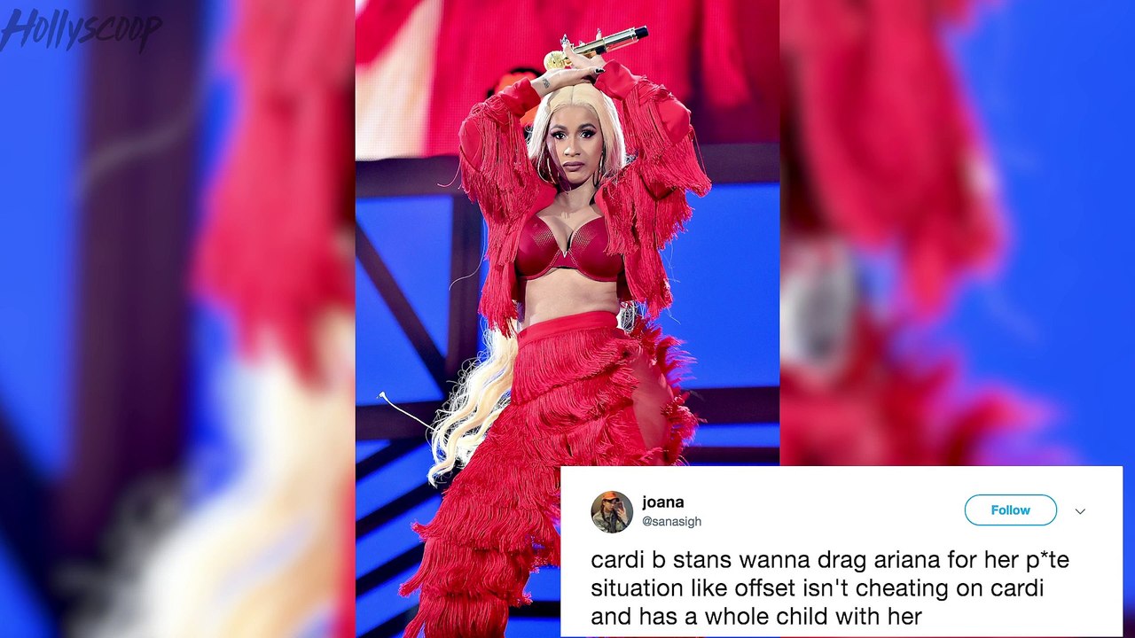 Cardi B Shuts Down Ariana Grande Feud Rumors