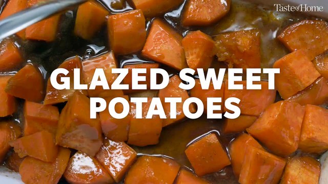Glazed Sweet Potatoes