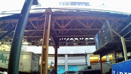 Going to 615am mass at St Peters on the Loop, Chicago IL,