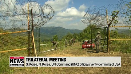 Two Koreas, UN Command to withdraw guard posts, firearms at JSA by Oct. 25th