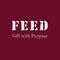 Clarins partnership with FEED has arrived. When you purchase two products,one to be skincare, you'll receive a FEED pouch filled with five beauty products, and