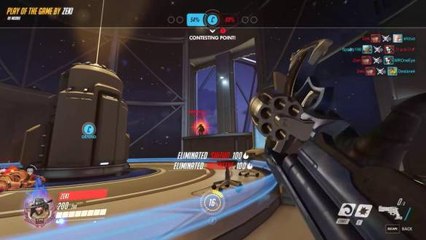 Overwatch Top 5 Plays #4 - BEST TOP PLAY EVER!!!