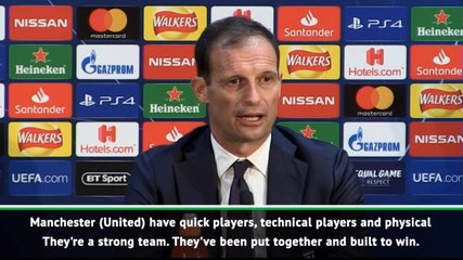 Mourinho's United are 'built to win' - Allegri