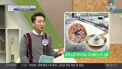 전세계 소금 90% 이상 '미세 플라스틱' 검출