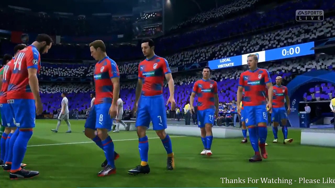 Real Madrid vs Viktoria Plzen | Champions League 2018/19 | Matchday 3 | 23/10/2018 | FIFA 19