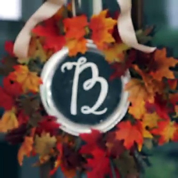 Do up your Autumn decor the DIY dollar store way!  Fall for more decor tips >>   