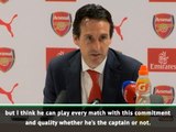 Emery not tempted to give Ozil permanent armband