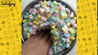 MOST SATISFYING BIG BATCH SLIME VIDEO l Most Satisfying Foam Pieces Slime ASMR Compilation 2018