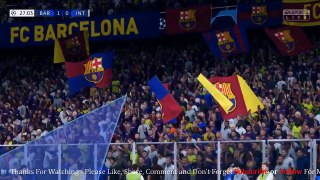 Barcelona vs Inter Milan | Champions League 2018/19 | Matchday 3 | 24/10/2018 | FIFA 19