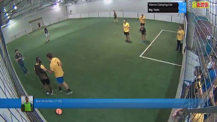 But de Adrien (7-10) - Vienne Camping Car Vs Big Testo - 22/10/18 19:00 - LIGUE 4
