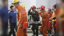 Aumentan a 3 los mineros muertos en siniestro en China y 18 siguen atrapados