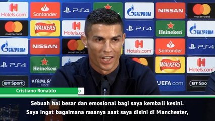 Sebuah Hal Besar Dan Emosional Untuk Kembali Ke Old Trafford - Ronaldo
