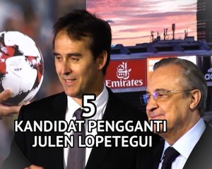 5 Kandidat Kuat Pengganti Lopetegui Di Real Madrid