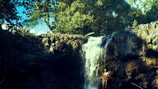 Enjoying the natural spa facilities in Samoa #BeautifulSamoa #chasingwaterfalls #humpday #paradise: Fa'afetai tele lava to Alari Teede