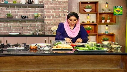 Chicken Tikka Sandwich Cake Recipe by Chef Samreen Junaid 1 December 2017