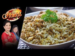 Qeemay ki Biryani Recipe by Chef Zubaida Tariq 2 December 2017