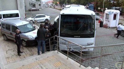 FETÖ operasyonunda gözaltına alınan 13 şüpheli adliyeye sevk edildi