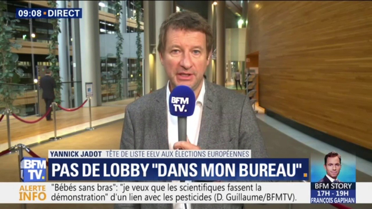 Pour Yannick Jadot (EELV), "Les lobbyistes sont aussi au gouvernement"