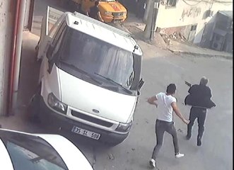 Kayınpederin İşyeri Baskını Güvenlik Kamerasında