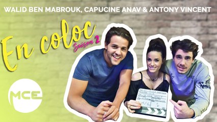 EN COLOC S2: Capucine Anav, Walid Ben Mabrouk et Antony Vincent présentent la saison 2
