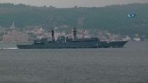 Romanya Savaş Gemisi Çanakkale Boğazı'ndan Geçti