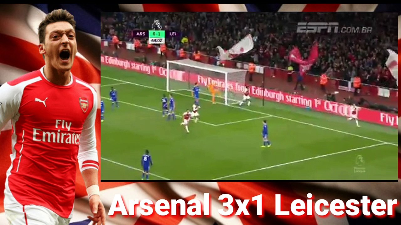  Premier league - #09 Arsenal 3x1 Leicester 