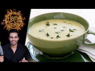 Creamy Garlic Soup Recipe by Chef Basim Akhund 6 December 2017