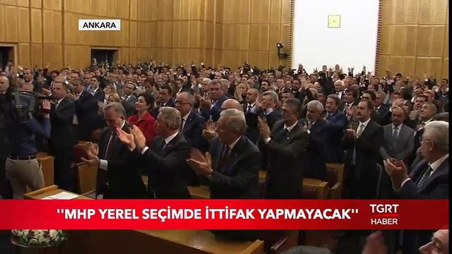 Devlet Bahçeli İttifak Açıklaması | AKP - MHP Yerel Seçim İttifakı