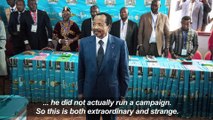 Cameroon's veteran strongman Biya wins seventh presidential term