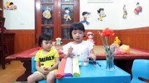 INSTRUCTIONS FOR FLOWERS - Hi Kids - HƯỚNG DẪN LÀM HOA