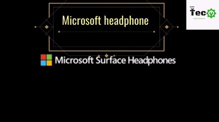 Microsoft surface headphones